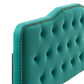 Amber Performance Velvet Twin Platform Bed By Modway - MOD-6779 | Beds | Modishstore - 99