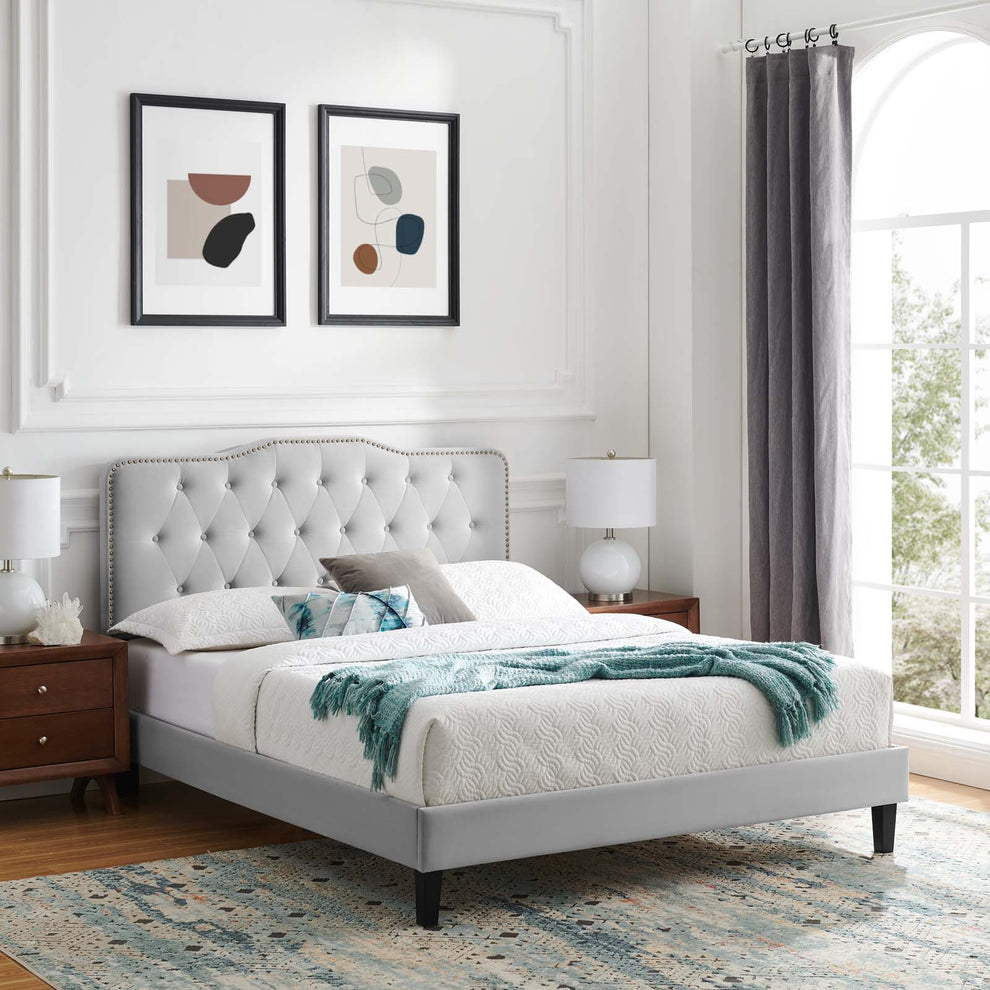 Amber Full Platform Bed By Modway - MOD-6783 | Beds | Modishstore - 35