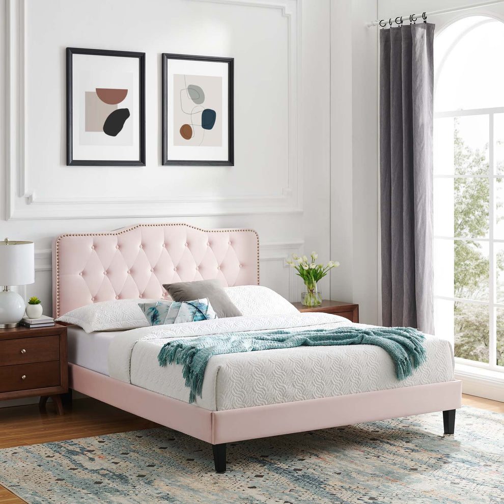 Amber Full Platform Bed By Modway - MOD-6783 | Beds | Modishstore - 77