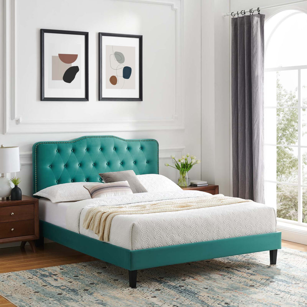 Amber Full Platform Bed By Modway - MOD-6783 | Beds | Modishstore - 91