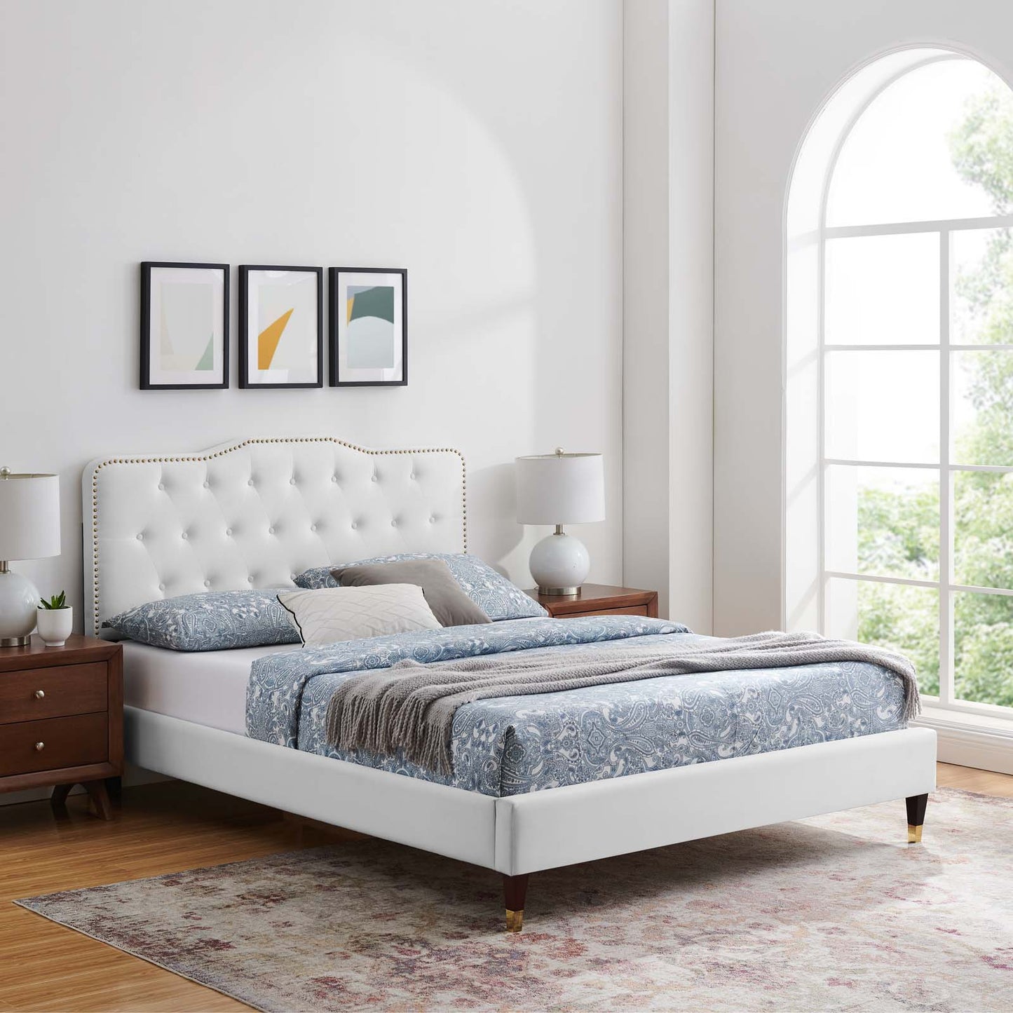 Amber King Platform Bed By Modway - MOD-6785 | Beds | Modishstore - 105