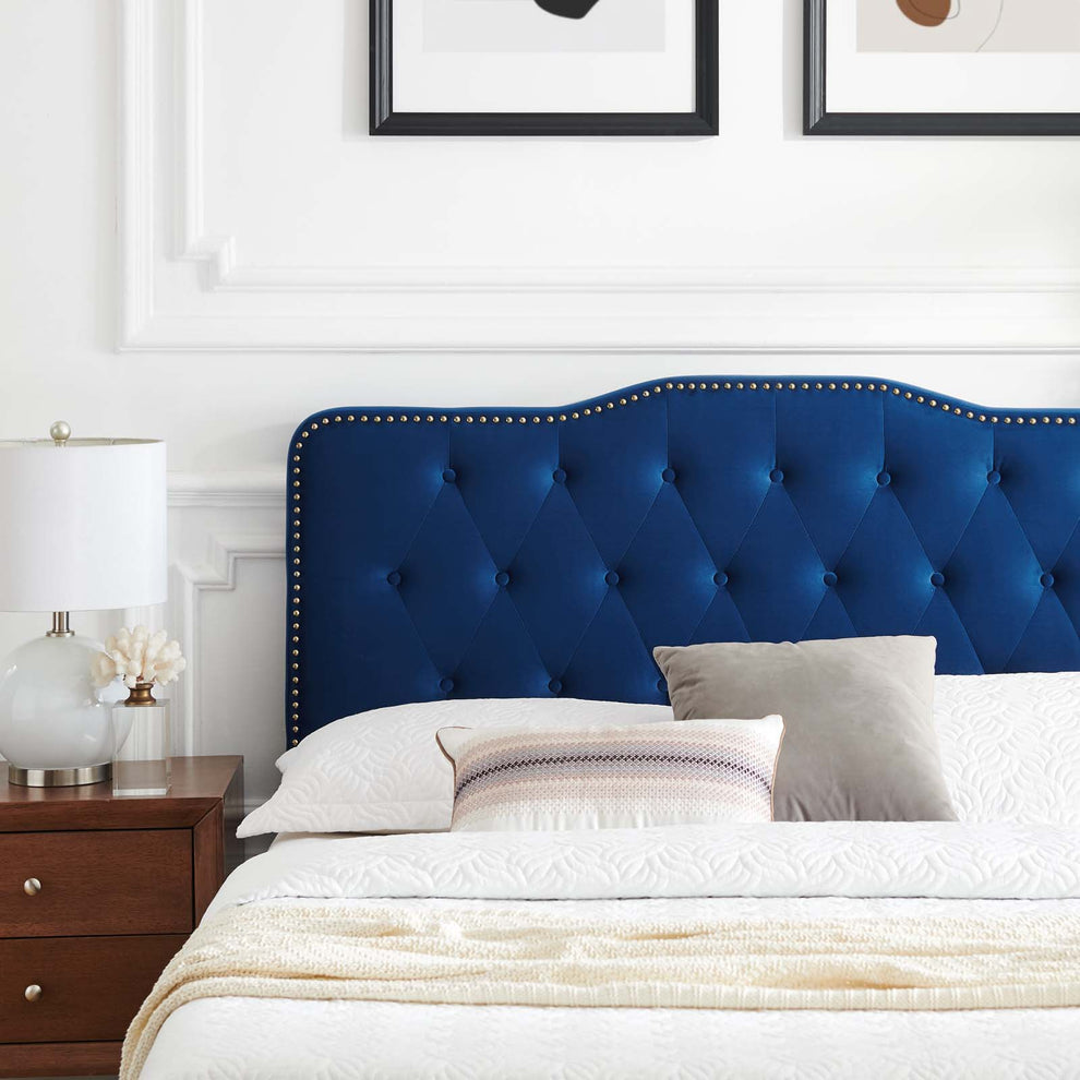 Amber Tufted Performance Velvet King Platform Bed By Modway - MOD-6786 | Beds | Modishstore - 58