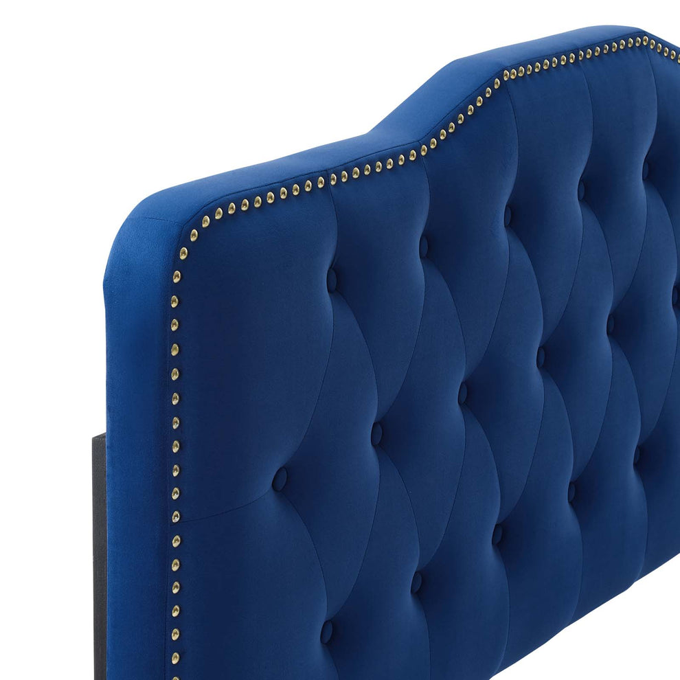 Amber Tufted Performance Velvet King Platform Bed By Modway - MOD-6786 | Beds | Modishstore - 70