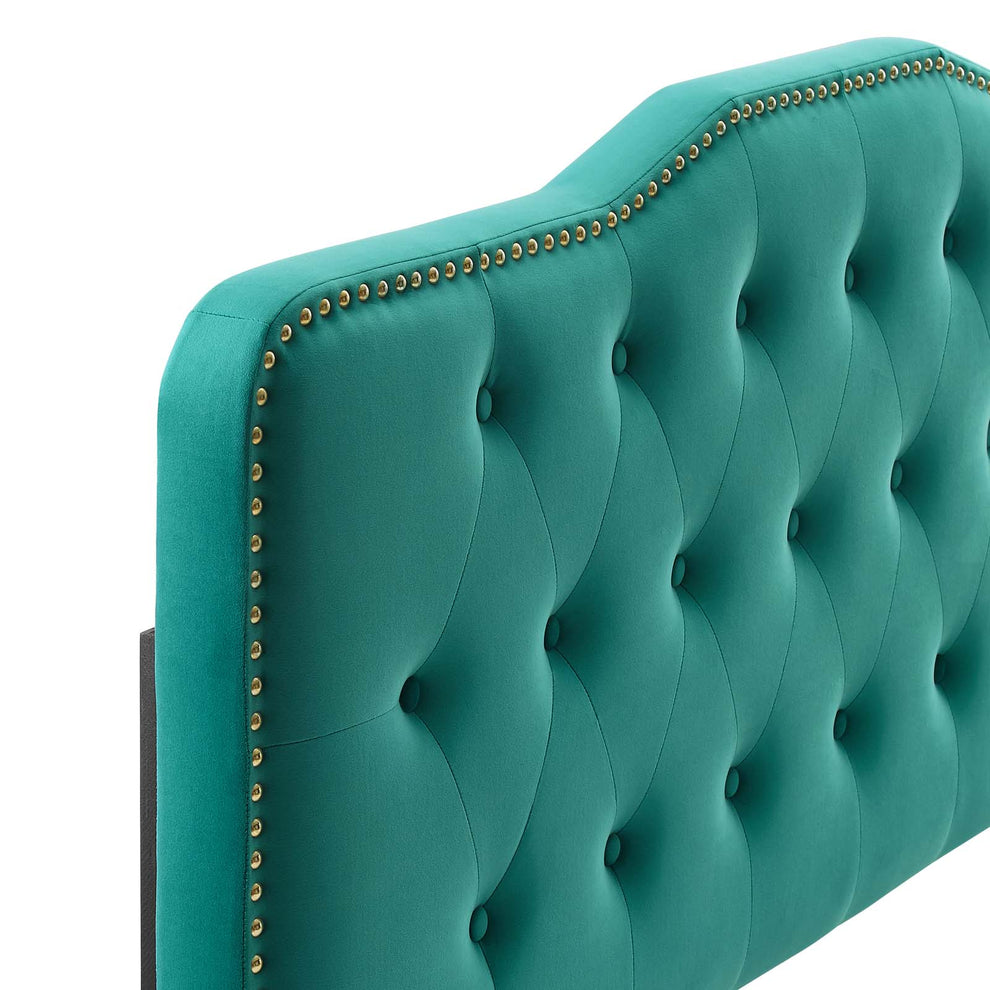 Amber Tufted Performance Velvet King Platform Bed By Modway - MOD-6786 | Beds | Modishstore - 98