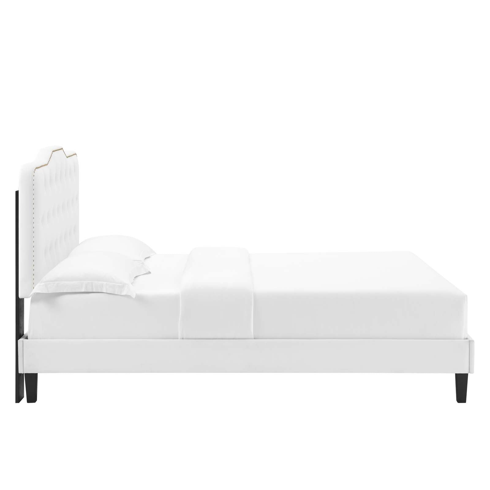 Amber Tufted Performance Velvet King Platform Bed By Modway - MOD-6786 | Beds | Modishstore - 107