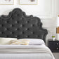 Sasha Button-Tufted Performance Velvet Twin Bed By Modway - MOD-6787 | Beds | Modishstore - 2