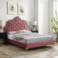 Sasha Button-Tufted Performance Velvet Twin Bed By Modway - MOD-6787 | Beds | Modishstore - 15