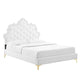 Sasha Button-Tufted Performance Velvet Twin Bed By Modway - MOD-6787 | Beds | Modishstore - 34