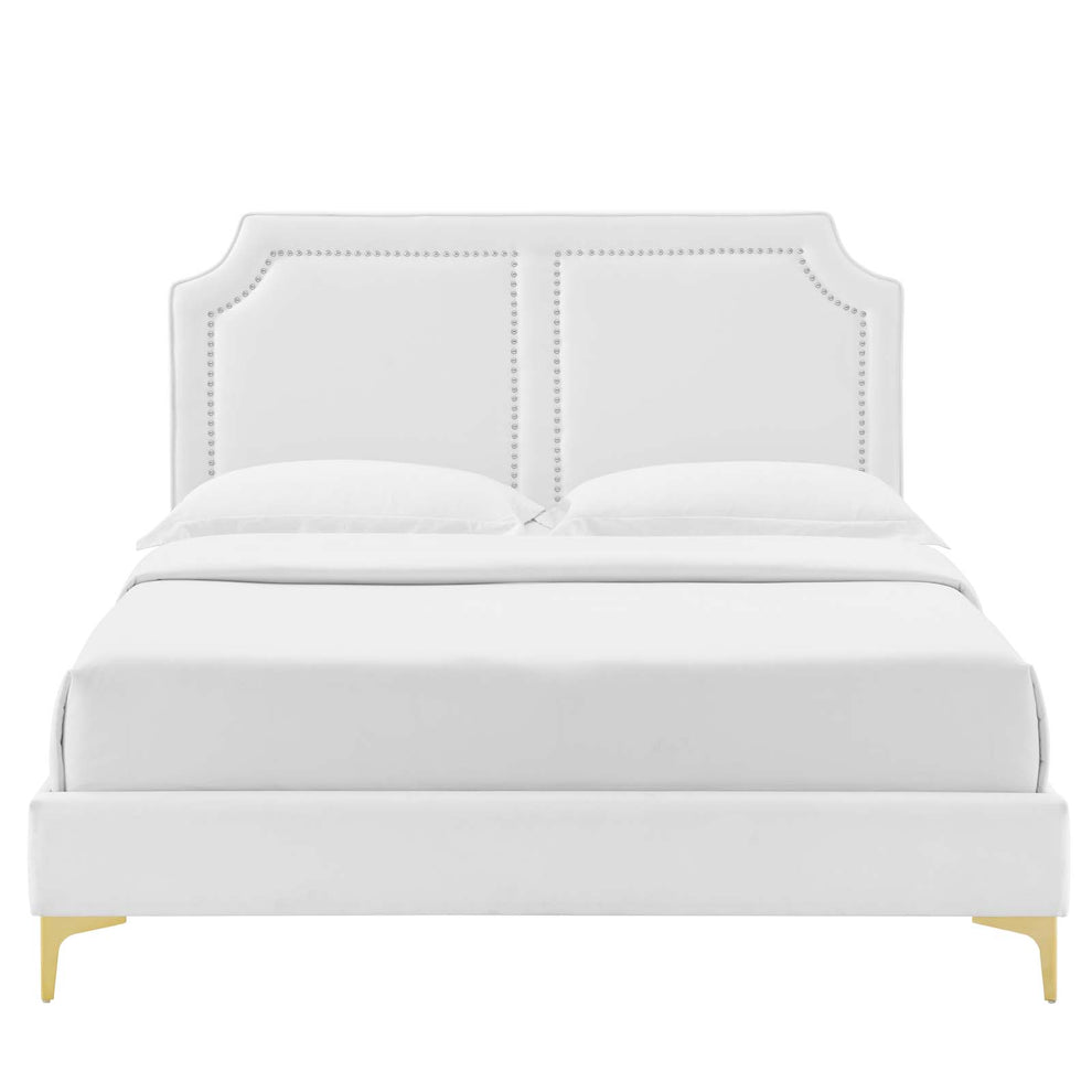Novi Performance Velvet Twin Bed By Modway - MOD-6788 | Beds | Modishstore - 40