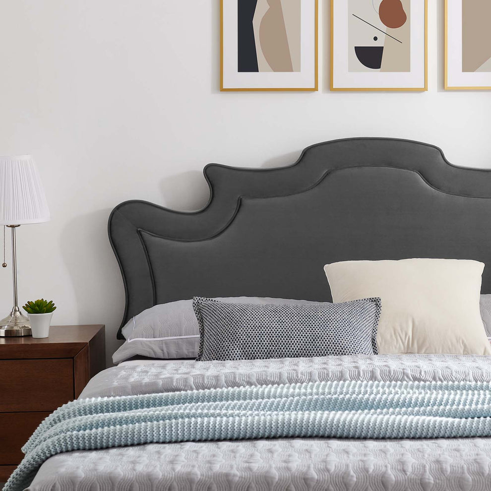 Neena Performance Velvet Twin Bed By Modway - MOD-6790 | Beds | Modishstore - 2