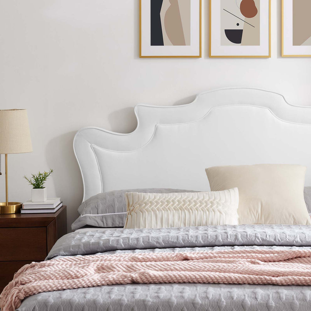 Neena Performance Velvet Twin Bed By Modway - MOD-6790 | Beds | Modishstore - 35