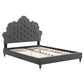 Sasha Button-Tufted Performance Velvet Twin Bed By Modway - MOD-6792 | Beds | Modishstore - 5