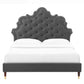 Sasha Button-Tufted Performance Velvet Twin Bed By Modway - MOD-6792 | Beds | Modishstore - 7