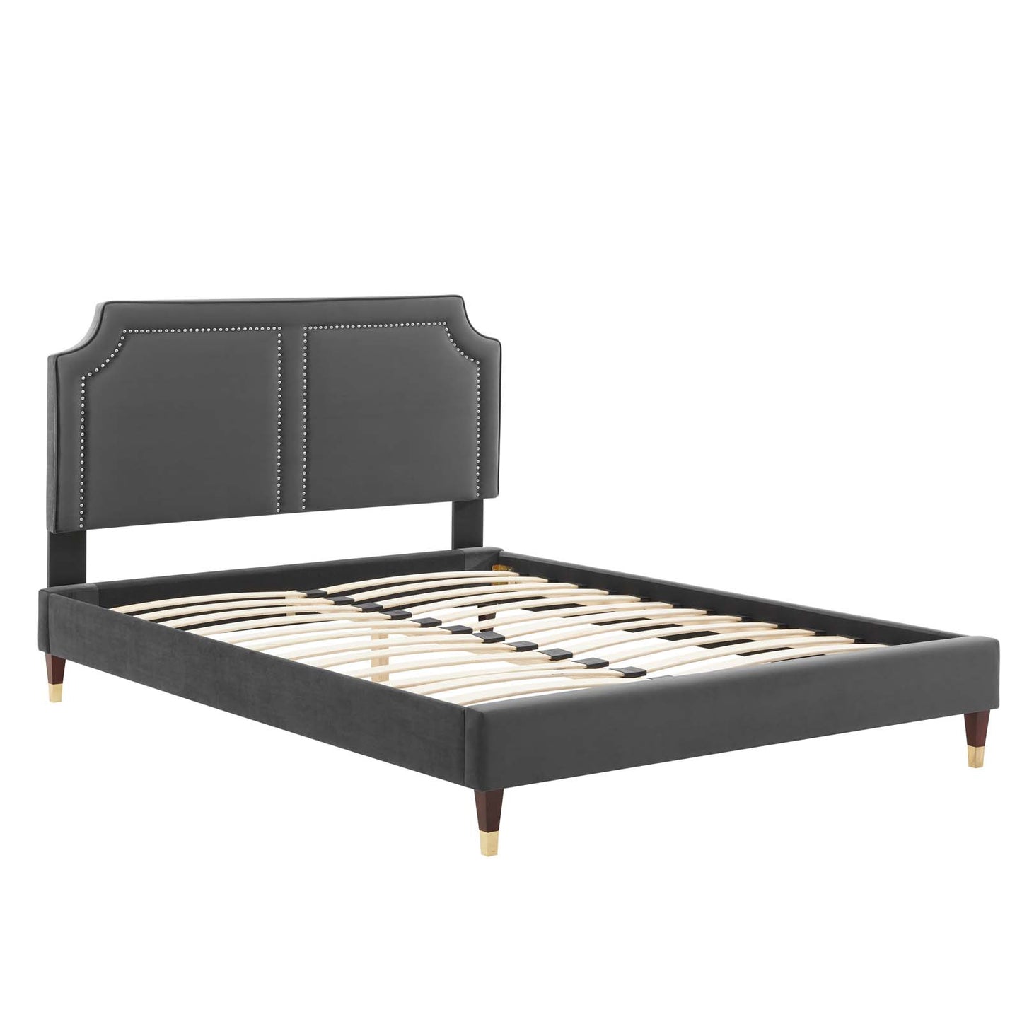 Novi Performance Velvet Twin Bed By Modway - MOD-6793 | Beds | Modishstore - 5