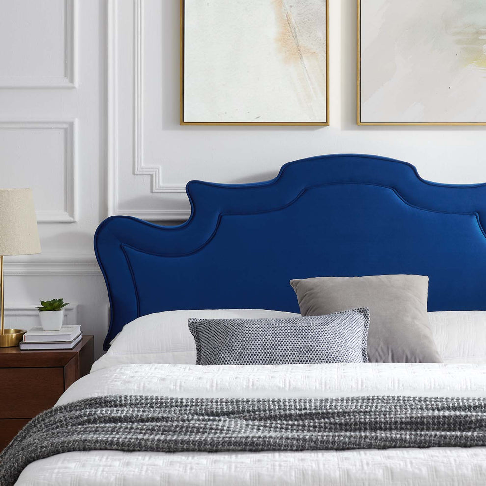 Neena Performance Velvet Twin Bed By Modway - MOD-6795 | Beds | Modishstore - 24