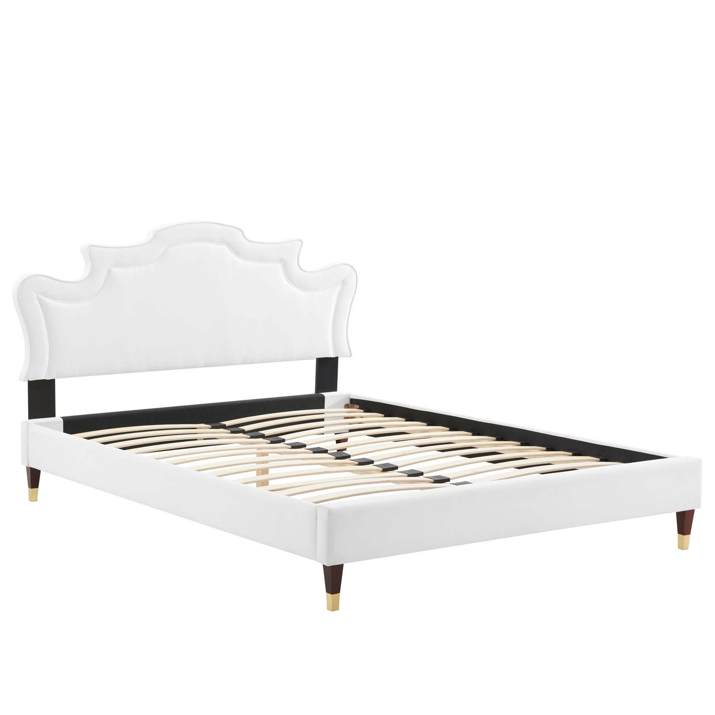 Neena Performance Velvet Twin Bed By Modway - MOD-6795 | Beds | Modishstore - 38