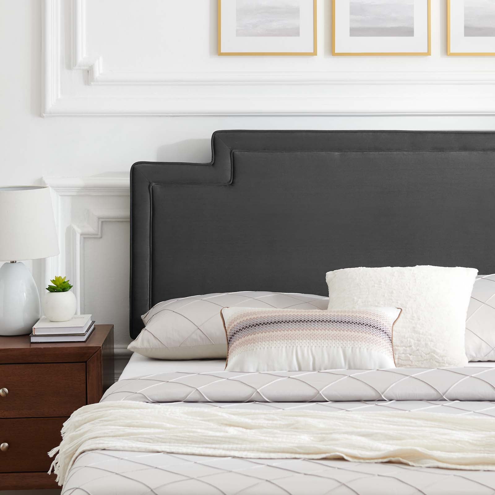 Liva Performance Velvet Twin Bed By Modway - MOD-6796 | Beds | Modishstore - 2