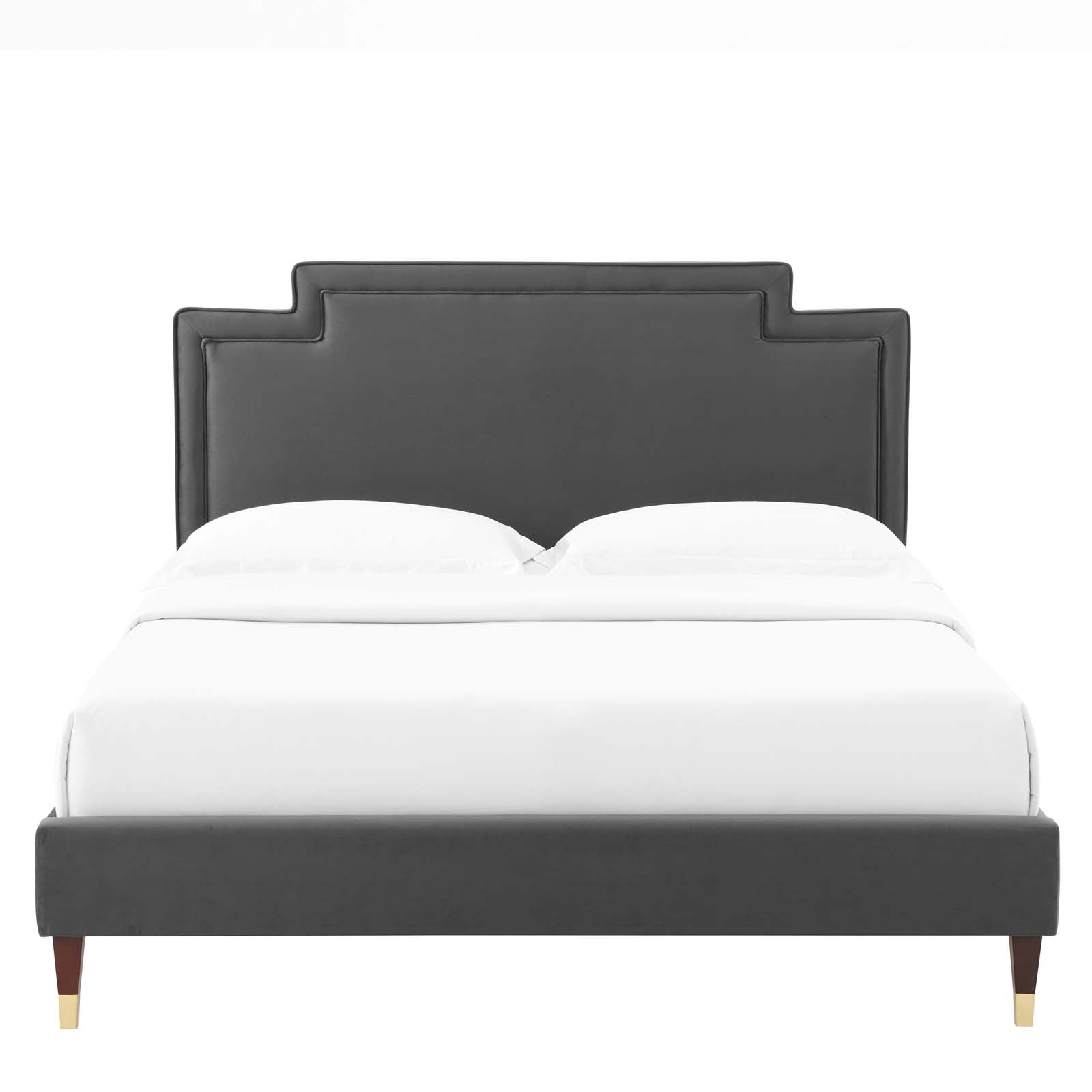 Liva Performance Velvet Twin Bed By Modway - MOD-6796 | Beds | Modishstore - 7