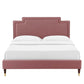 Liva Performance Velvet Twin Bed By Modway - MOD-6796 | Beds | Modishstore - 18