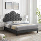 Sasha Button-Tufted Performance Velvet Twin Bed By Modway - MOD-6797 | Beds | Modishstore - 4