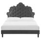 Sasha Button-Tufted Performance Velvet Twin Bed By Modway - MOD-6797 | Beds | Modishstore - 7