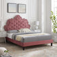 Sasha Button-Tufted Performance Velvet Twin Bed By Modway - MOD-6797 | Beds | Modishstore - 15