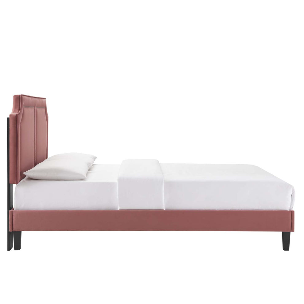 Novi Performance Velvet Twin Bed By Modway - MOD-6798 | Beds | Modishstore - 17