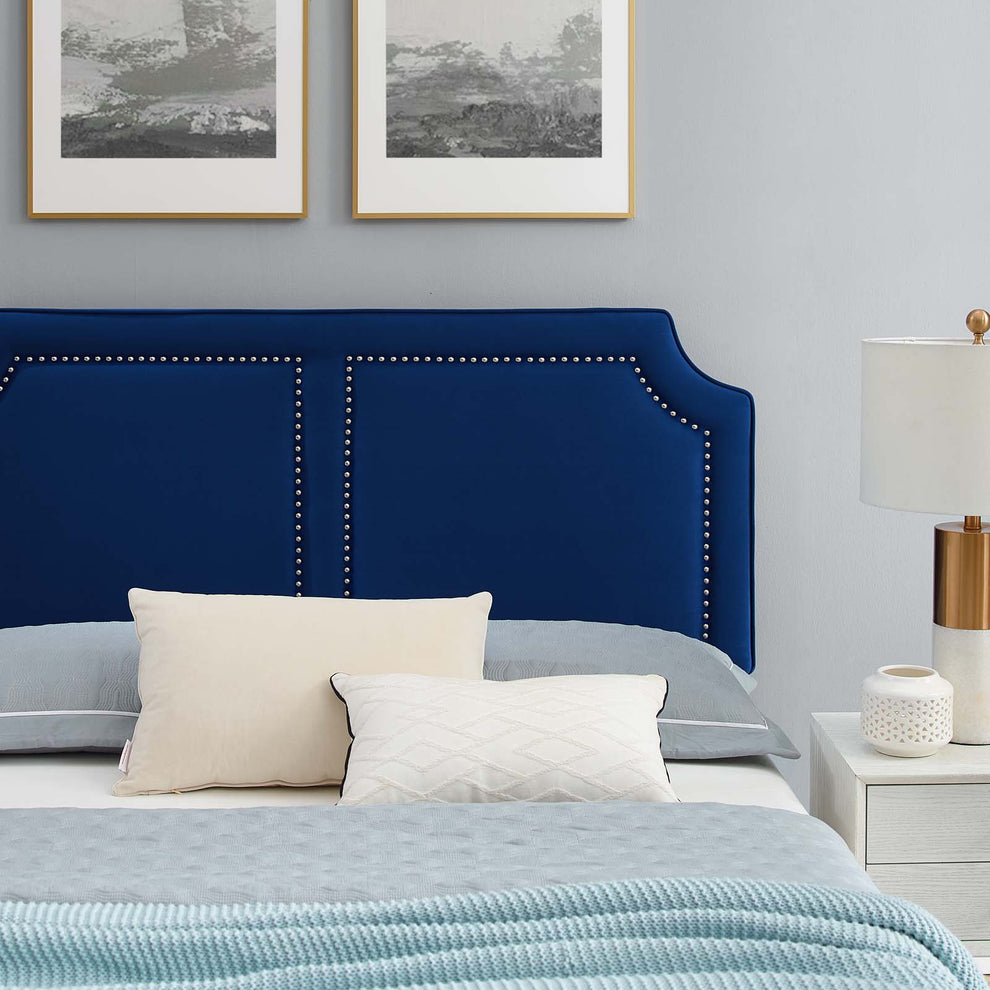 Novi Performance Velvet Twin Bed By Modway - MOD-6798 | Beds | Modishstore - 24
