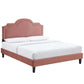 Aviana Performance Velvet Twin Bed By Modway - MOD-6799 | Beds | Modishstore - 12