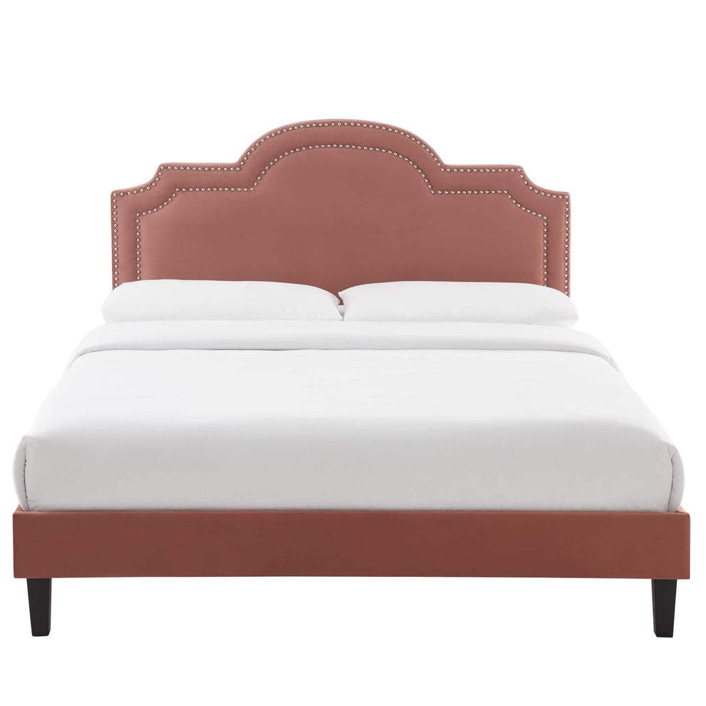 Aviana Performance Velvet Twin Bed By Modway - MOD-6799 | Beds | Modishstore - 18