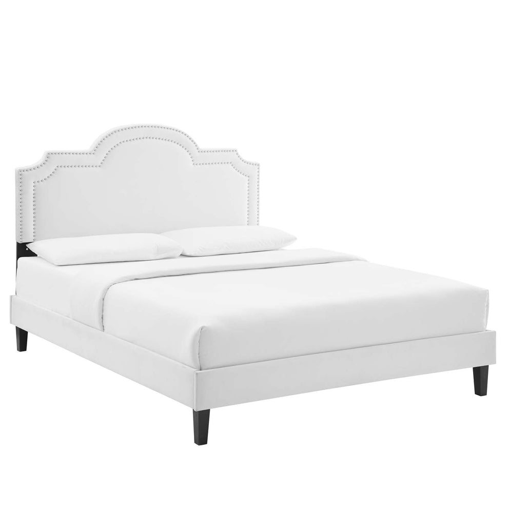 Aviana Performance Velvet Twin Bed By Modway - MOD-6799 | Beds | Modishstore - 34