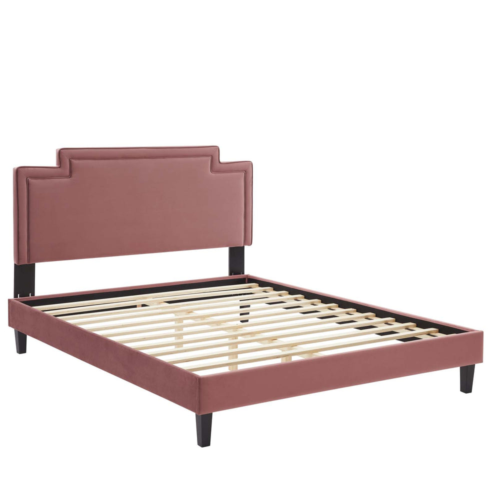 Liva Performance Velvet Twin Bed By Modway - MOD-6801 | Beds | Modishstore - 16