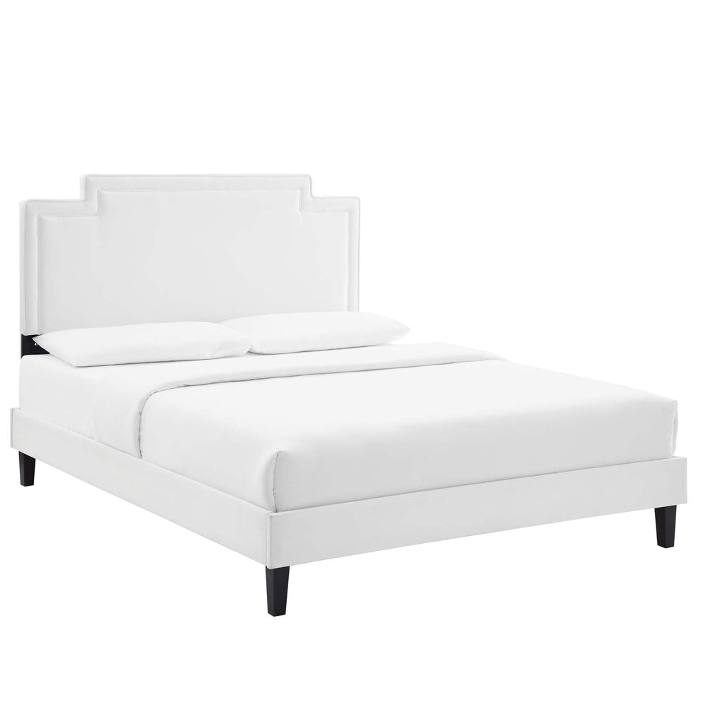 Liva Performance Velvet Twin Bed By Modway - MOD-6801 | Beds | Modishstore - 34