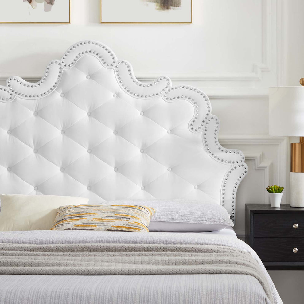 Sasha Button-Tufted Performance Velvet Full Bed By Modway - MOD-6802 | Beds | Modishstore - 24