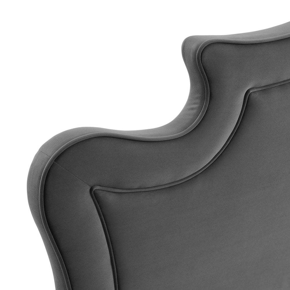Neena Performance Velvet Full Bed By Modway - MOD-6805 | Beds | Modishstore - 9