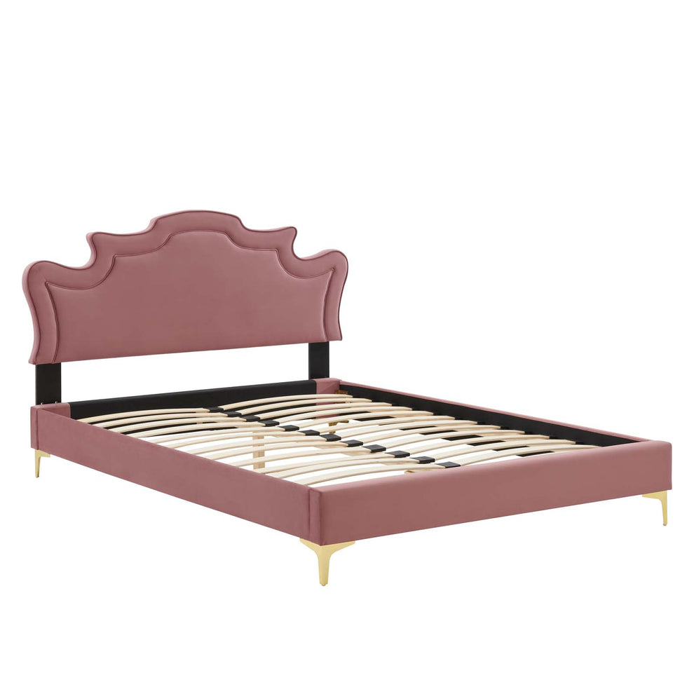 Neena Performance Velvet Full Bed By Modway - MOD-6805 | Beds | Modishstore - 16