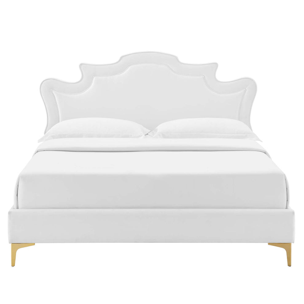 Neena Performance Velvet Full Bed By Modway - MOD-6805 | Beds | Modishstore - 40