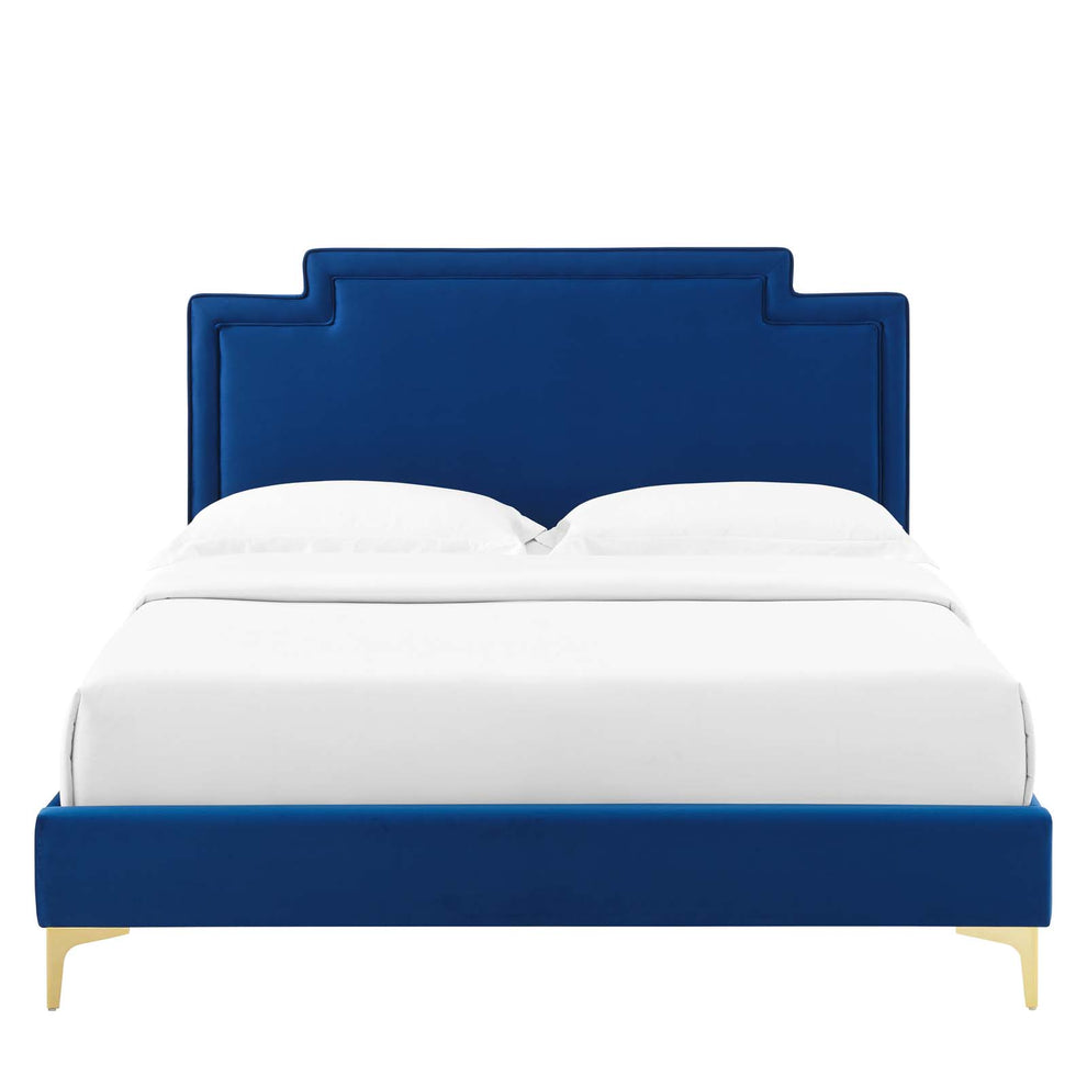 Liva Performance Velvet Full Bed By Modway - MOD-6806 | Beds | Modishstore - 29