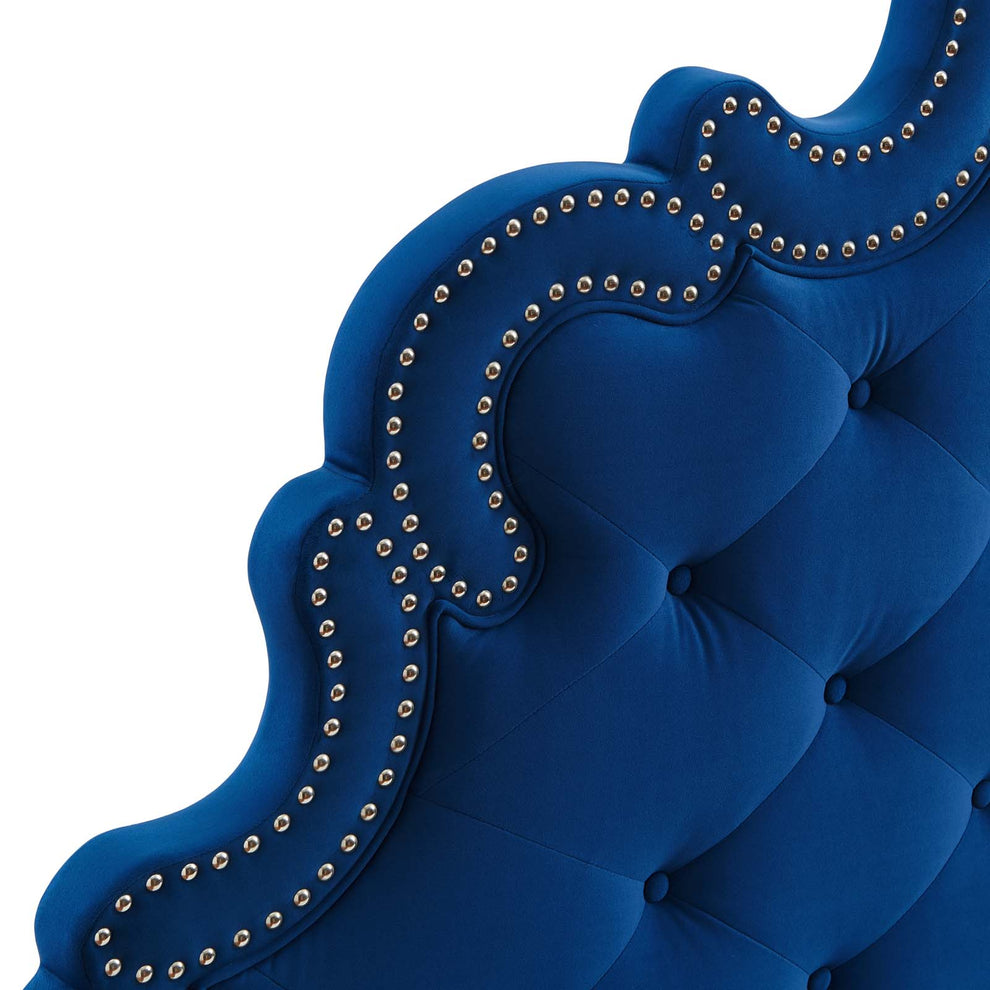 Sasha Button-Tufted Performance Velvet Full Bed By Modway - MOD-6807 | Beds | Modishstore - 31