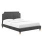Novi Performance Velvet Full Bed By Modway - MOD-6808 | Beds | Modishstore - 1