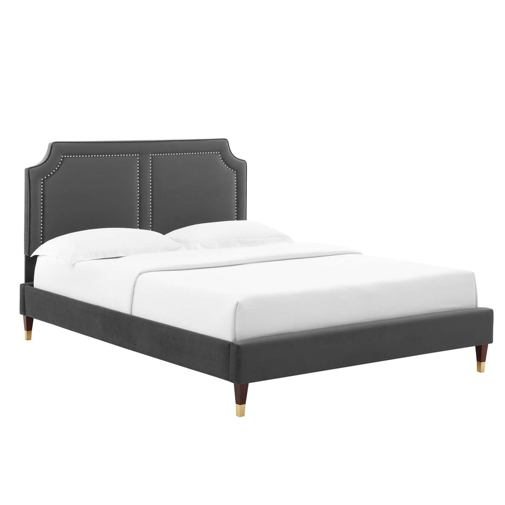 Novi Performance Velvet Full Bed By Modway - MOD-6808 | Beds | Modishstore - 1