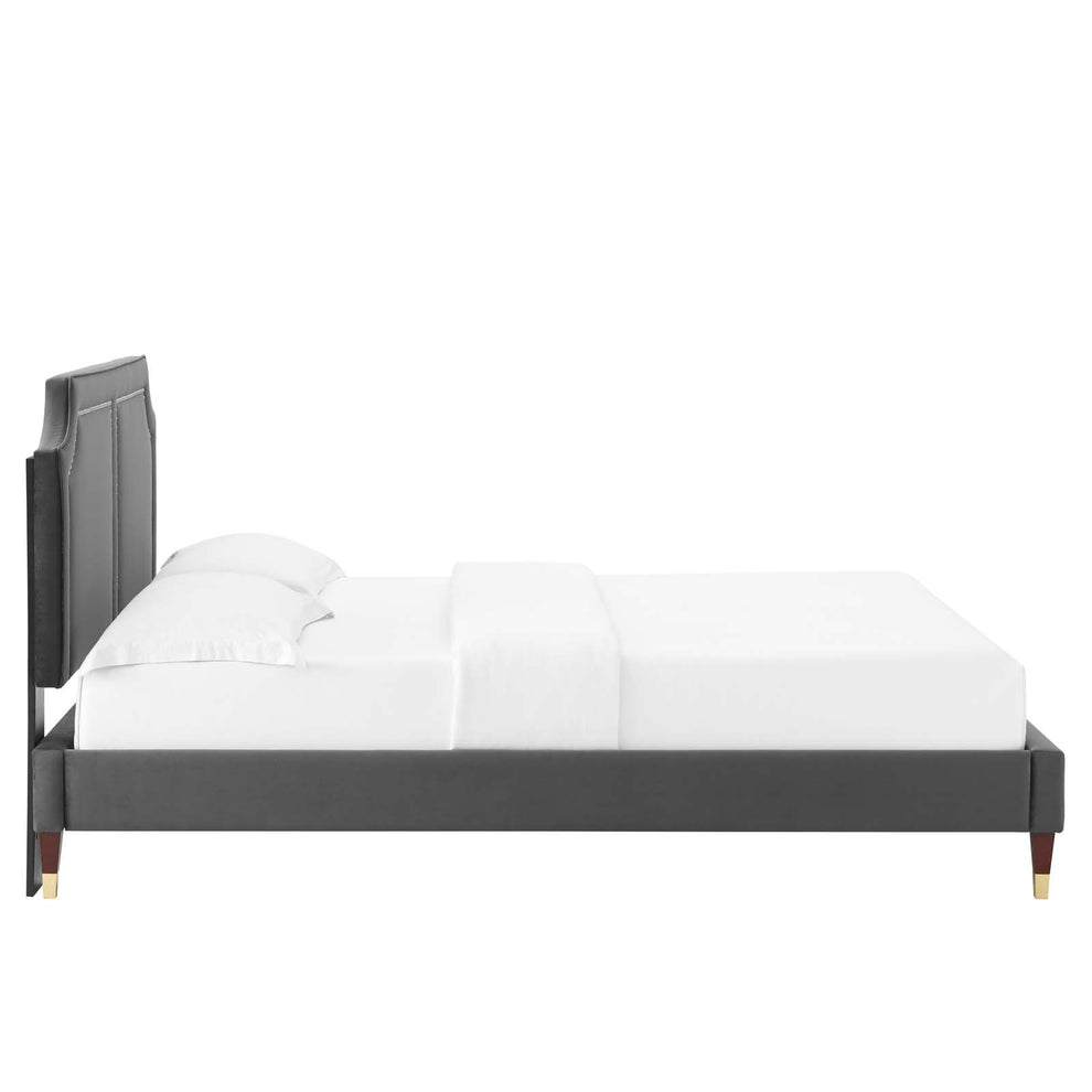 Novi Performance Velvet Full Bed By Modway - MOD-6808 | Beds | Modishstore - 6