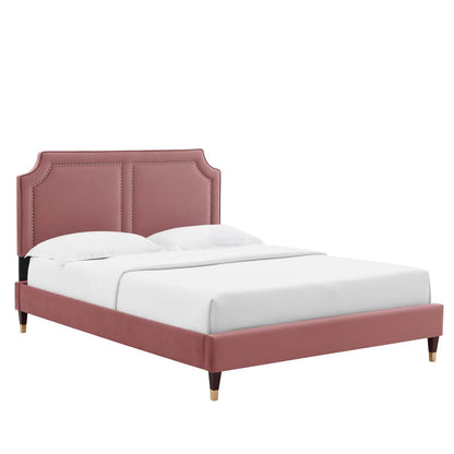 Novi Performance Velvet Full Bed By Modway - MOD-6808 | Beds | Modishstore - 12