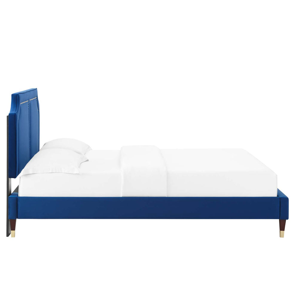 Novi Performance Velvet Full Bed By Modway - MOD-6808 | Beds | Modishstore - 28