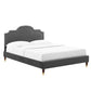 Aviana Performance Velvet Full Bed By Modway - MOD-6809 | Beds | Modishstore - 1