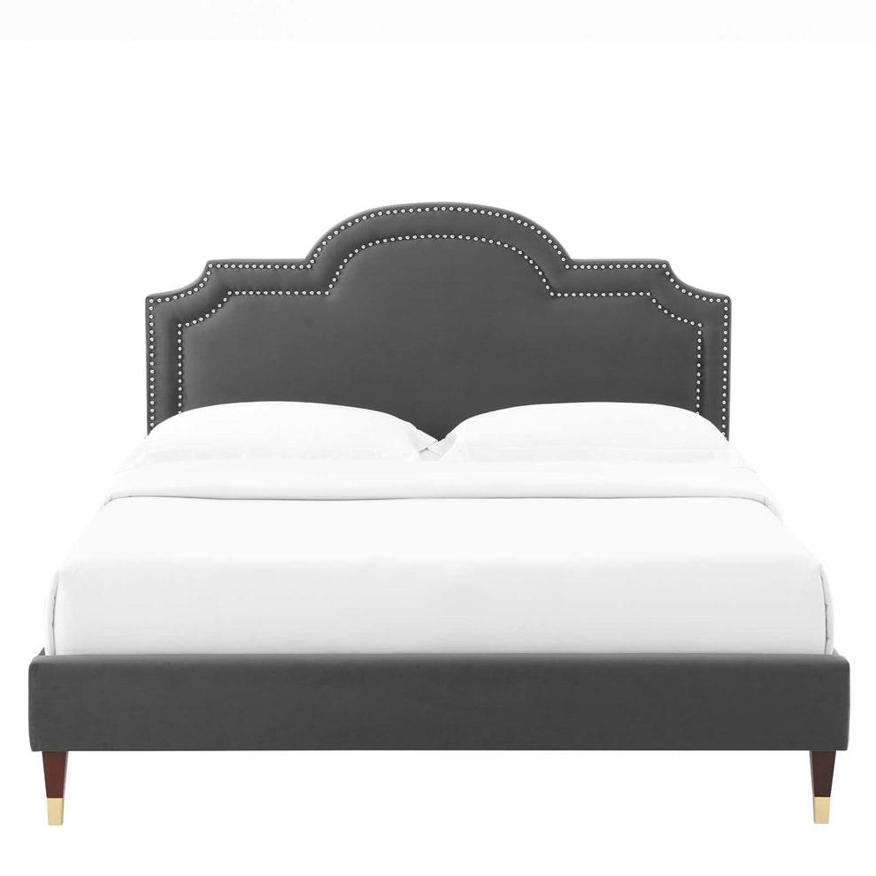 Aviana Performance Velvet Full Bed By Modway - MOD-6809 | Beds | Modishstore - 7