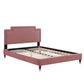 Liva Performance Velvet Full Bed By Modway - MOD-6811 | Beds | Modishstore - 16