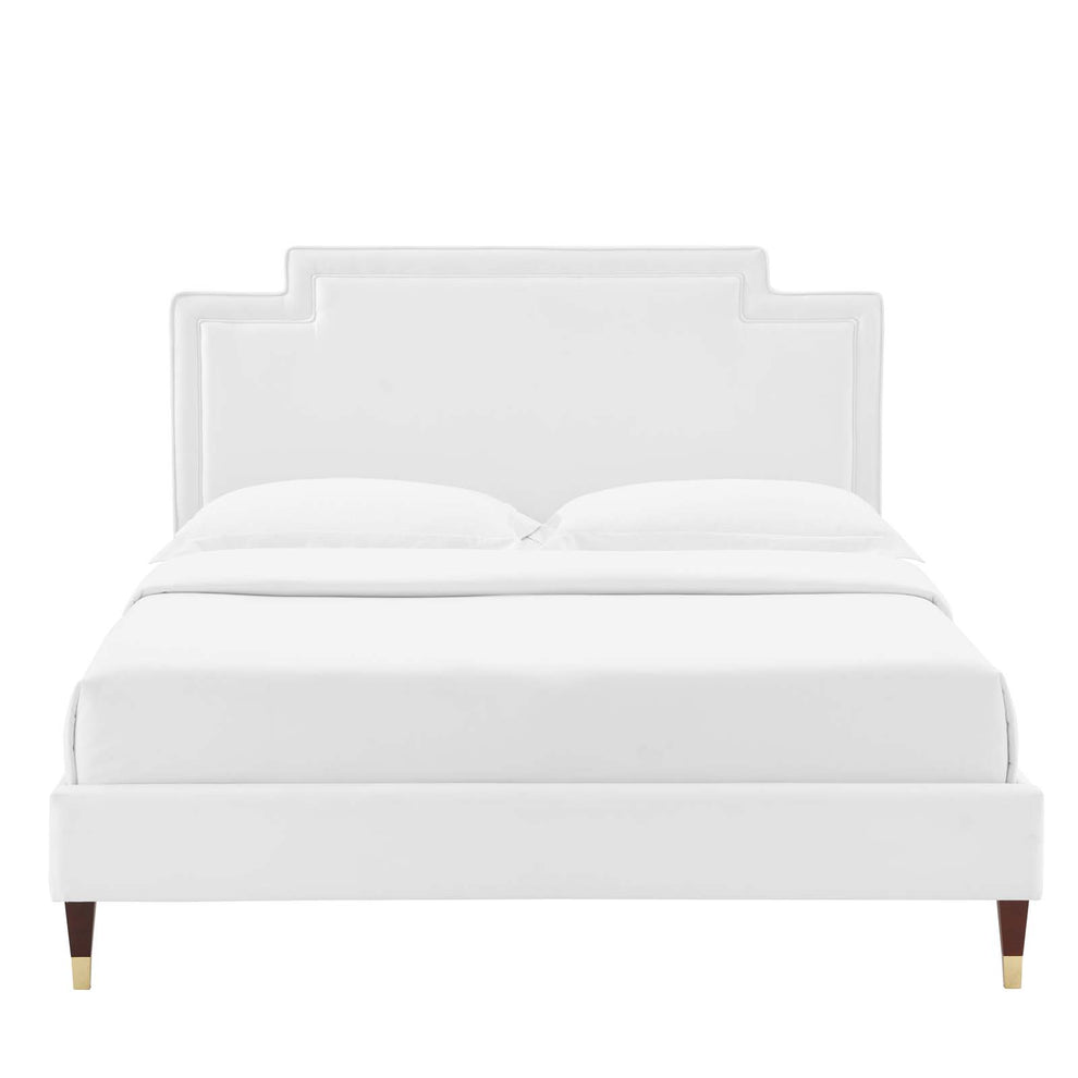 Liva Performance Velvet Full Bed By Modway - MOD-6811 | Beds | Modishstore - 40