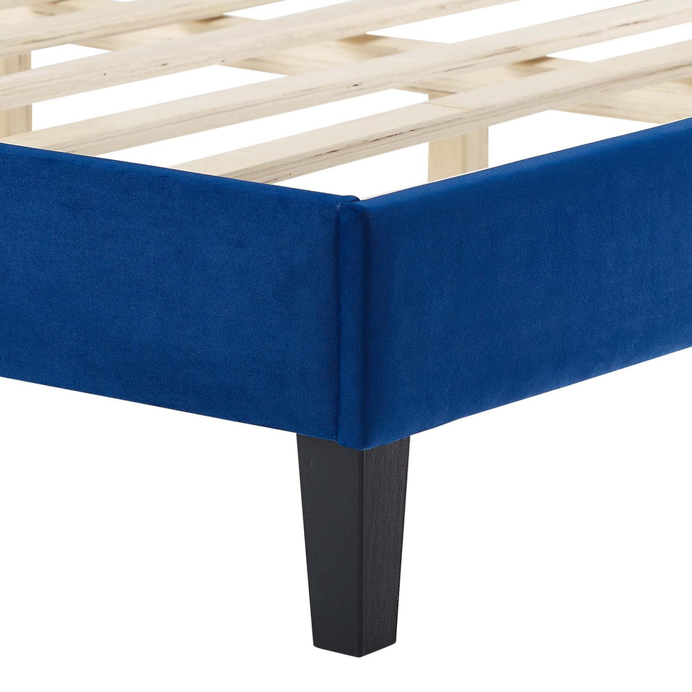 Liva Performance Velvet Full Bed By Modway - MOD-6816 | Beds | Modishstore - 30