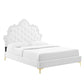 Sasha Button-Tufted Performance Velvet Queen Bed By Modway - MOD-6817 | Beds | Modishstore - 35